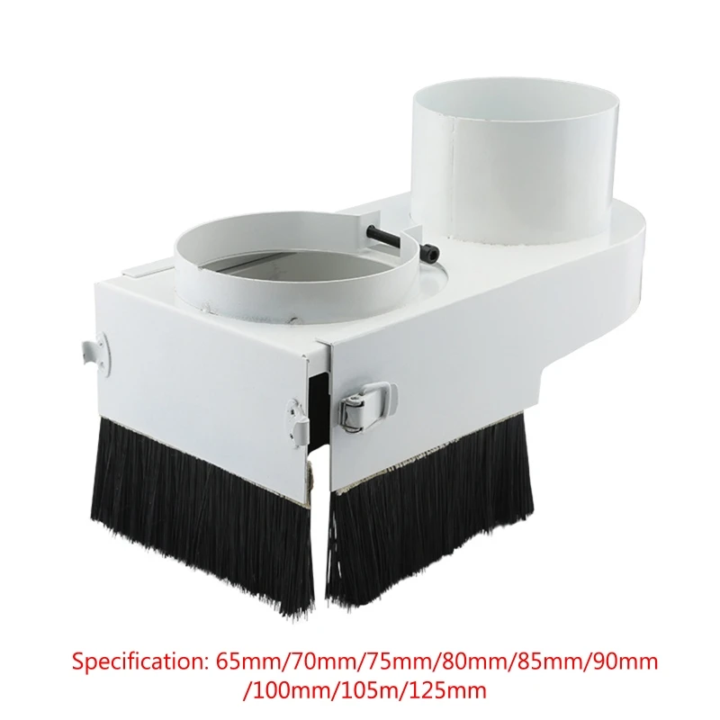 

100mm Dust Collector Dust Cover Brush for CNC Spindle Motor Milling Machine Router Woodworking Tools