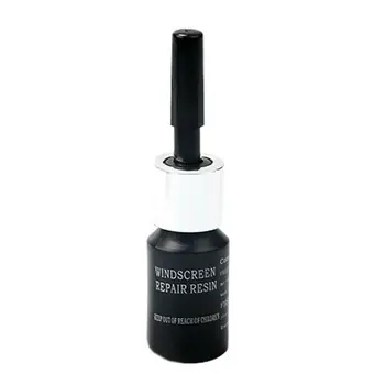 

Car Repair Liquid Windscreen Windshield Glass For Chips Cracks Scratches Black 4x