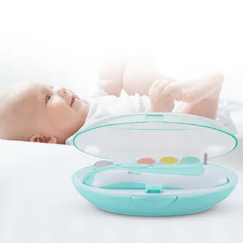 

Newborn Safety Baby Electric Nail Clipper Cutter Nail Trimmer Manicure Pedicure Clipper Cutter Scissors Kids Infant Nail Care