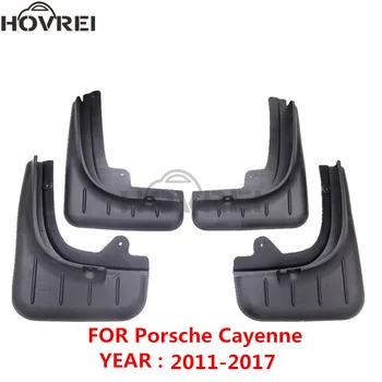 

Molded Mud Flaps For Porsche Cayenne 2011 - 2017 Mudguards front rear Mudflaps Splash Guards fender 2012 2013 2014 2015 2016
