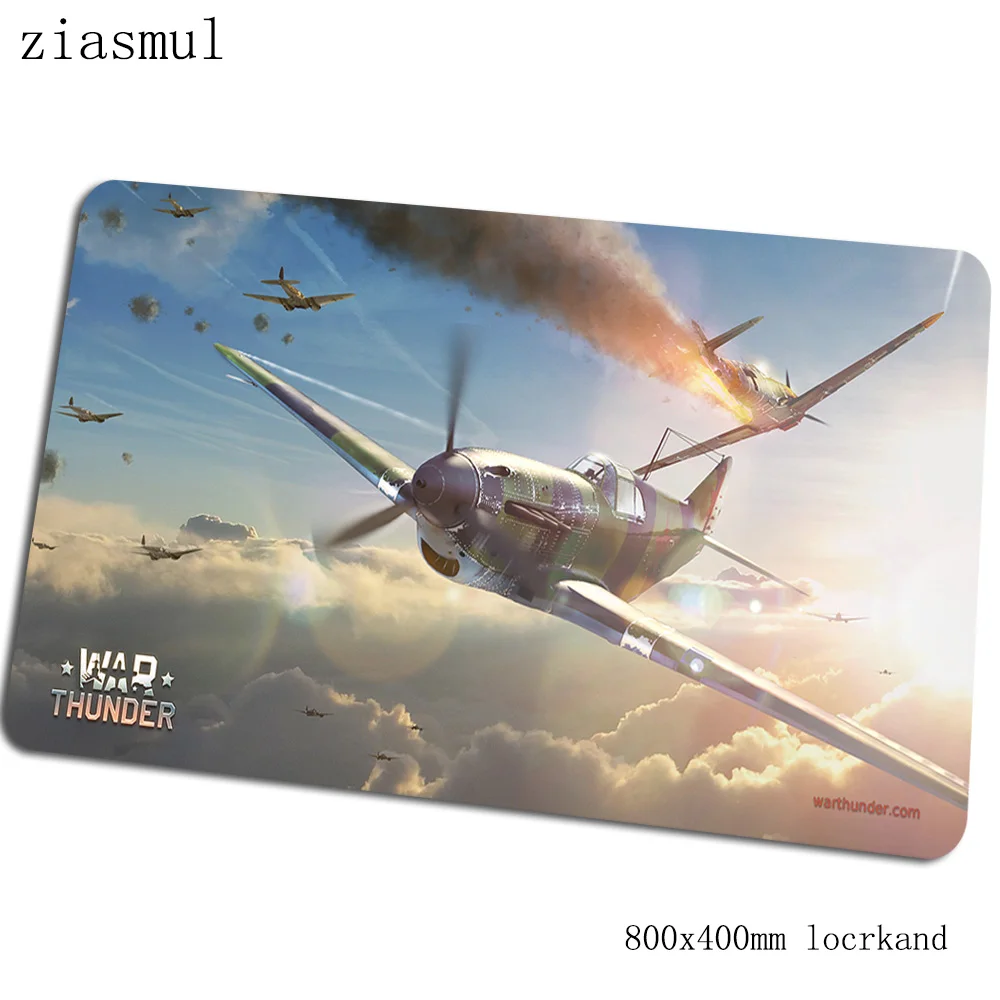 War thunder коврик для мыши 80x40 см аниме компьютерная мышь игровой мат геймпад пк Новое поступление игровой коврик для мыши офисный коврик для мыши - Цвет: Size 800x400x2mm