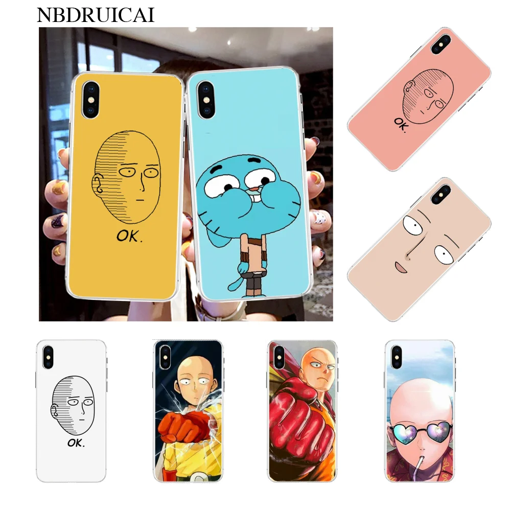 NBDRUICAI аниме отбеливатель один Дырокол мужской чехол мягкий для телефона iPhone 11 pro XS
