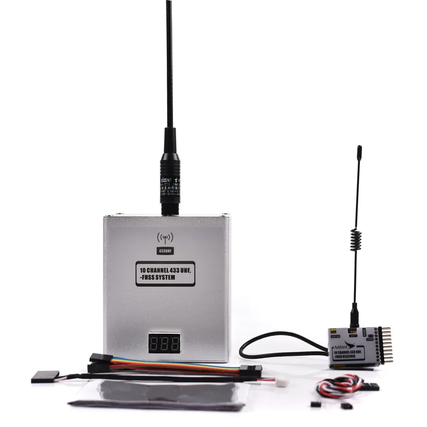 Arkbird 5W 433MHz 10 Channel FHSS UHF Module for Long Range Flight FPV Futaba WFLY APM PIX Autopilot