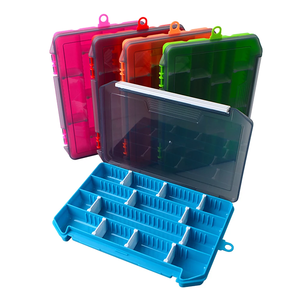 Fishing Tackle Box Storage Trays with Removable Dividers Fishing Lures