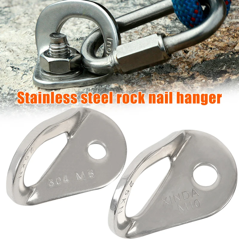 Newly Durable Stainless Steel Rock Nail Hang Film Climbing Equipment Protection Accessory S66 | Спорт и развлечения