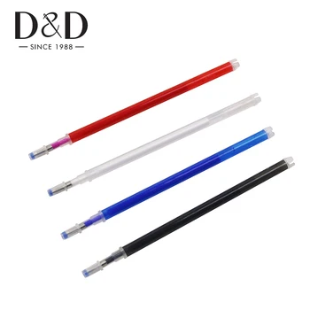

4/10pcs High Temperature Disappearing Heat Erasable Refill Pens Fabric PU Leather Marker Pen for Patchwork Sewing Tools