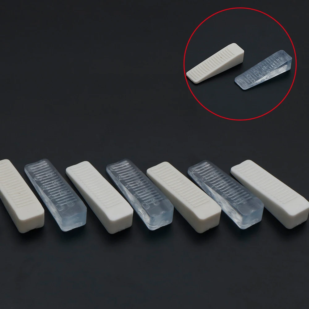 4 шт./упак. 64*18*14 мм резиновый дверной упор упоры блочный Клин Doorstops чистый белый