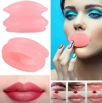 

1pc Lip Care Enhancer Device Sexy Full Lip Plumper Nipple Increase Body Cupping Lip Kit Maquiagem Silicone for Lip Stick Makeup