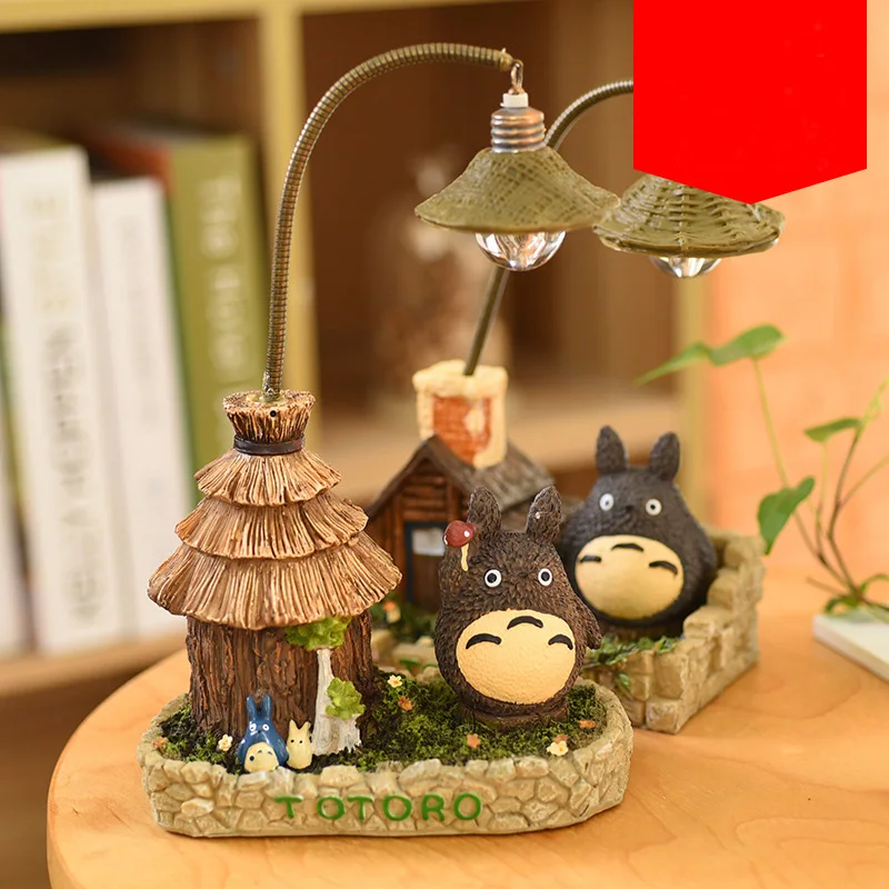 Studio Ghibli Тихиро Аниме Тоторо игрушка в виде фигурки светодиодный ночной