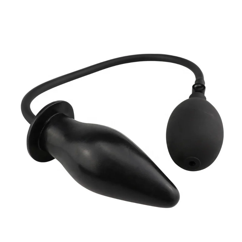 Air Pump Anal Dilator Expandable Anus Expander No Vibrator Butt Plug Realistic Dildo Inflatable Prostate Massager Anal Toys