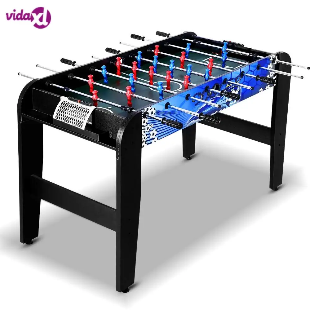 

4FT Soccer Table Foosball Football Game Home Party Pub Size Kids Adult Toy Gift 4-In-1 Soccer Hockey Table Tennis Pool Game A2