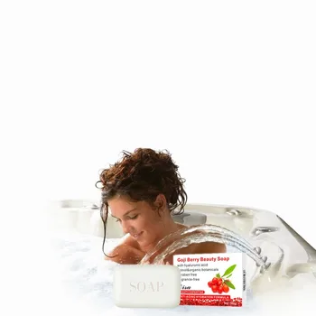 

Soap Deep whitening of facial makeup with Lycium extract hand soap skin care to remove blackhead mite shrinkage pore Anti-aging