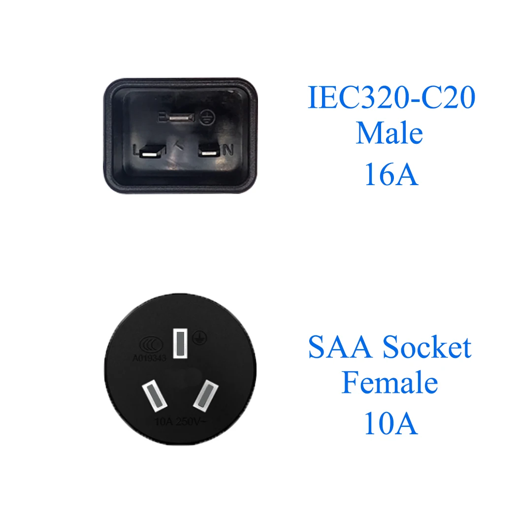 JORINDO IEC320 C20 to SAA , IEC320 C20 to SAA 3    , PDU UPS AC ÷  Ŀ