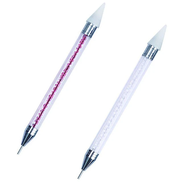 The Studio Rhinestone Wax Pencil - White - The Studio - Nail and