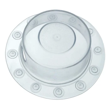 

Easy Clean Lightweight Hygienic Bottomless Bath Bathtub Overflow Drain Cover Soft Spa-Like Experience Home Large Adds Water