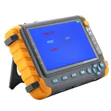 5 дюймов 5MP 4 в 1 TVI AHD CVI CVBS видеонаблюдения Камера Система охранного видеонаблюдения тестер AC 220V штепсельная вилка европейского стандарта HD коаксиальный Тестер Комплект с BNC КАБЕЛИ