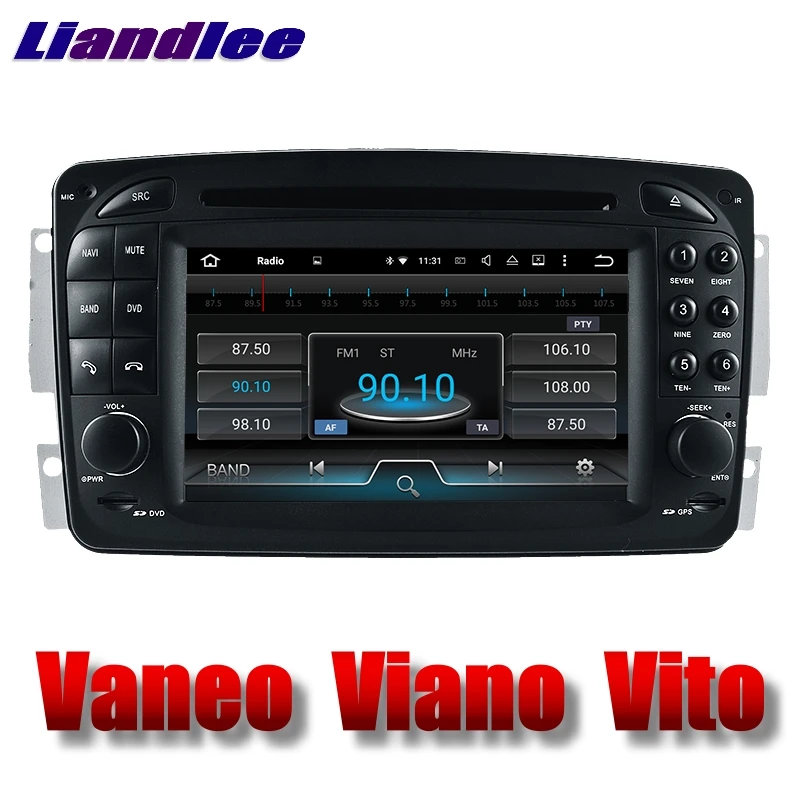 Liandlee автомобильный мультимедийный плеер NAVI для Mercedes Benz Vaneo Viano Vito 2002 ~ 2011 сенсорный