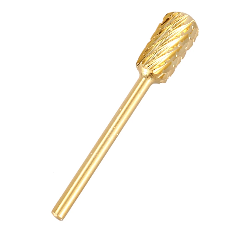 Электрическая пилочка для ногтей Dirll Bits Gold Art грубая средняя тонкая 3 шт размер маникюр