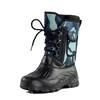 Мужские ботинки; дизайнерские зимние охотничьи ботинки для мужчин; модная обувь; коллекция года; Мужская зимняя обувь для дождливой погоды; Мужская удобная обувь - Цвет: Синий