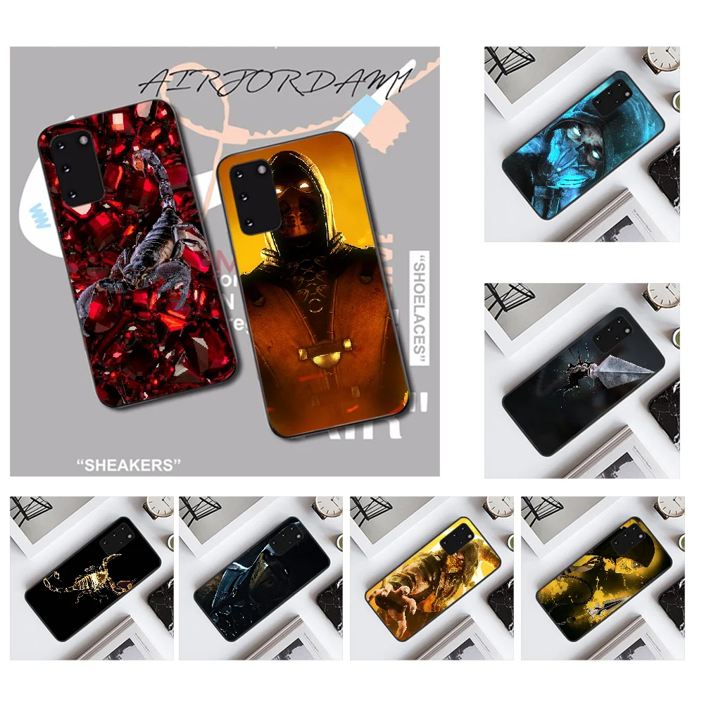 NBDRUICAI милый чехол для телефона с изображением скорпиона Samsung S20 plus Ultra S6 S7 edge S8 S9 S10 5G