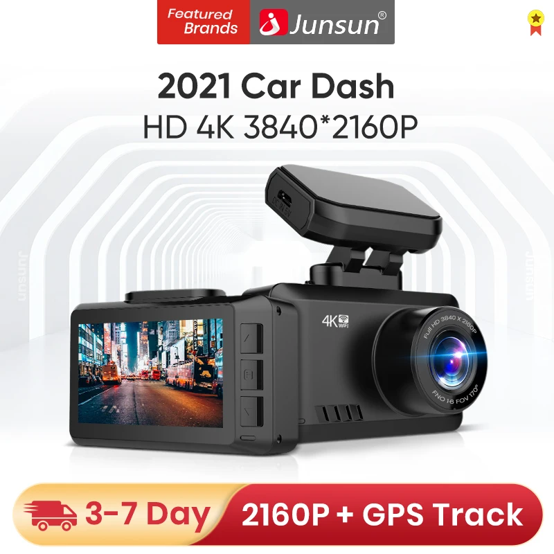 C mara Coche Delantera Grabador Del Auto Ultra Cam DVR Junsun S595 Con 
