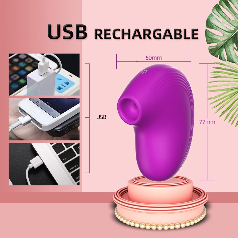 Powerful Sucking Erotic Sex Toys Mute Licking Nipple Female Masturbator Clitoris Orgasm Cute Cunnilingus Adult Product for Woman