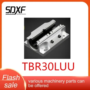 

1PCS TBR Lengthened Linear Slide Unit Standard / Extended Box Flange Opening Slider TBRL30