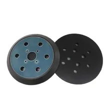 Plaque de polissage pour ponceuse Ridgid R2611, 6 pouces, 6 trous, support avec crochet et boucle de 150mm Disque de meulage à 6 trous, livraison gratuite