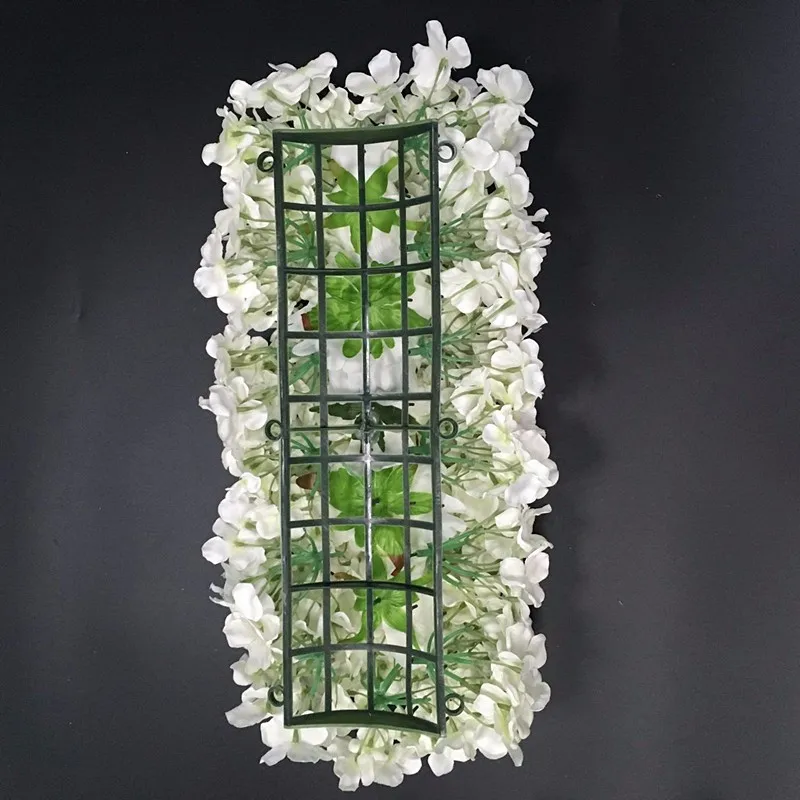 Flower Wall Plastic Panel Holder For D.I.Y Wedding Main Road Pillar