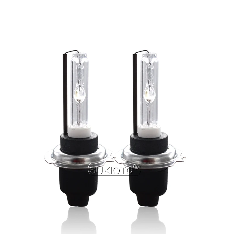 SUKIOTO Premium Cnlight HID Headlight Bulb H1 H3 H7 H11 HB3 HB4 D2H Auto Headlamp Light 4300K 5000K 6000K For 35W Xenon Ballast Kit  (2)
