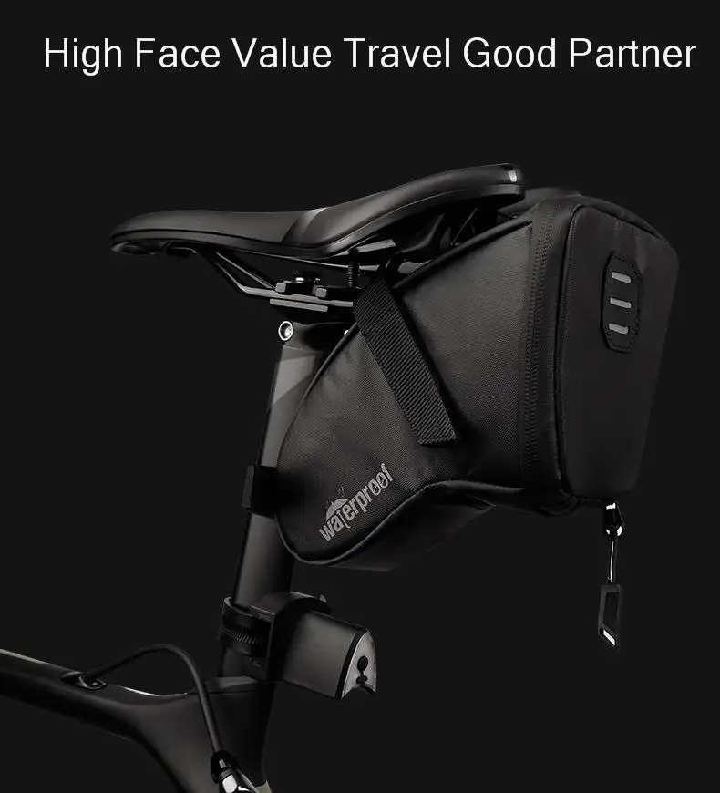 Bike Saddle Bag Portable Bicycle bag cycling bag bike basket bikepacking seat bag tail bag men's side bag evoc bag bike carrier