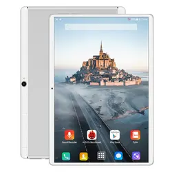 Computador tablet ultra fino sem fio para viagem, display de alta definição, 2g + 32g, 4g, wi fi, 10.1 peças