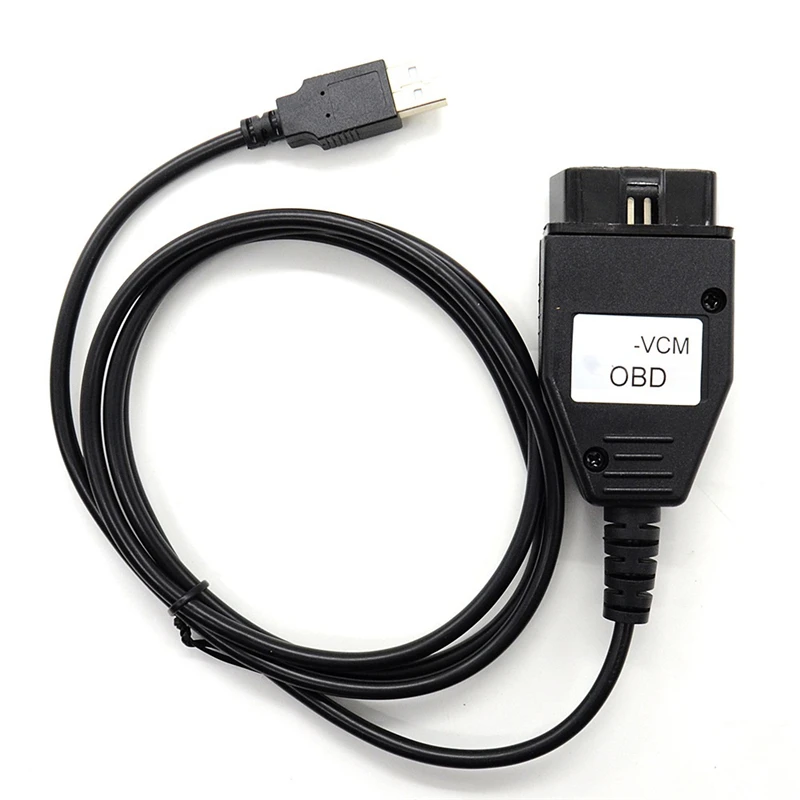 Для Ford VCM диагностический интерфейс OBD FOCOM устройство USB кабель для mazda/Ford VCM OBD obd2 Диагностический кабель Поддержка нескольких языков