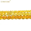 Fine AAA 100% Natural Faceted Citrine Round Natural Stone Beads Yellow Crystal For Jewelry Making Diy Bracelet Necklace 6/8/10MM 2