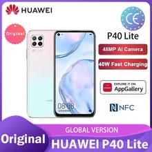 Huawei Hisilicon Kirin 810 P40-Lite/lite 128GB 6gb CDMA/WCDMA/GSM/LTE Nfc Supercharge
