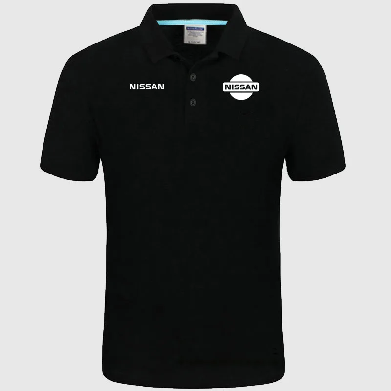Высокое качество логотип crocodil логотип Nissan Polo Классическая брендовая мужская рубашка поло мужская повседневная однотонная с коротким рукавом хлопковая рубашка поло