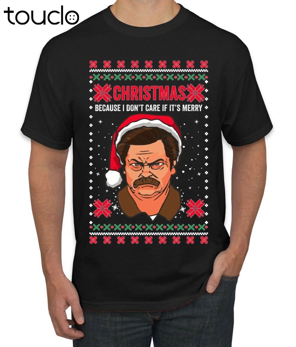 Divertente Ron Swanson Christmas Parks And Rec If |