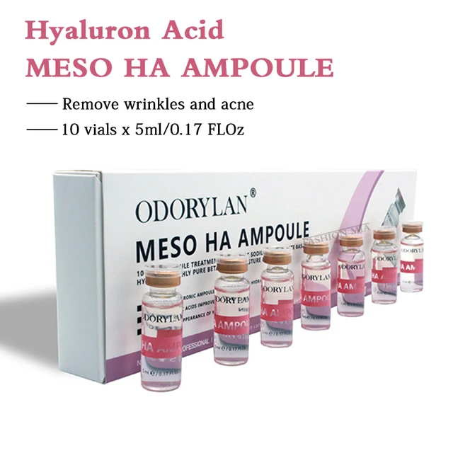 Mesotherapy HA Pure Hyaluronic Acid Skin Care Moisturizing Whitening Anti wrinkle Cream Anti aging Facial Essence