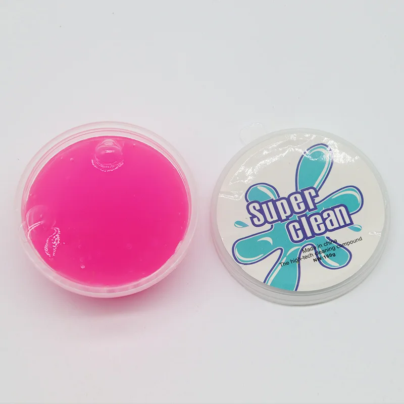 60ml Pink 1 шт., игрушки для чистки клавиатуры, клея, универсальная клавиатура для удаления пыли, глиняные грязевые принадлежности, игрушки для чистки клавиатуры, ноутбука, ручная шпатлевка - Color: 60ml Pink