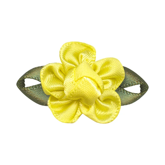 sating ribbon 640 YAMA листва диаметр цветка 23mm±3mm лист 34mm±3mm 200 шт./пакет атласная лента для свадьбы Вечерние декорация рукоделие хобби - Цвет: sating ribbon 640