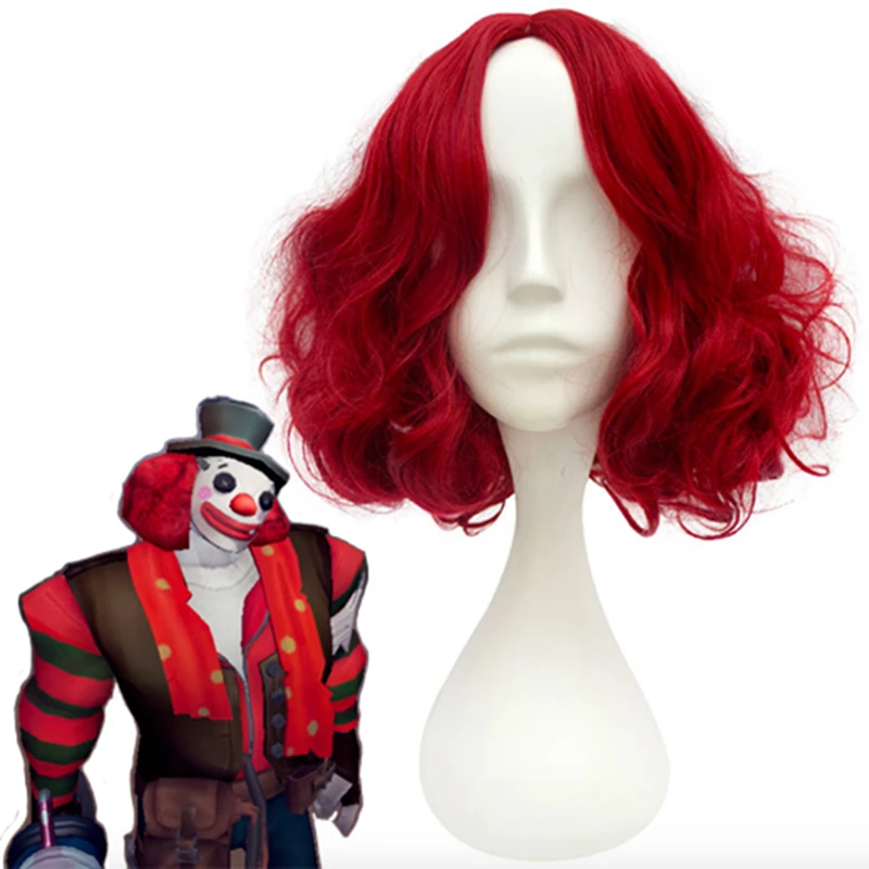 Игра Identity V косплей парик клоун косплей парик термостойкий синтетический Аниме косплей парик Хэллоуин Вечерние