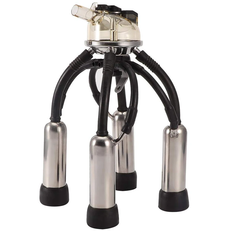 

300Cc Milk Collector Stainless Steel Parts Attachment, Valve Multi-Manifold Connector Tool Attachment Cow Milking Claw Collector