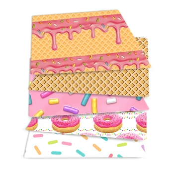

5pcs/let 50*140cm Polyester Cotton Fabric Set For Tissue Kids Home Textile for Sewing Cartoon Twill Fabric For Quilting,c12895