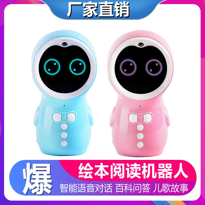 

Picture Book Reading Robot Early Learning Story Machine AI Smart Dialogue Baby Learning Toy Gift