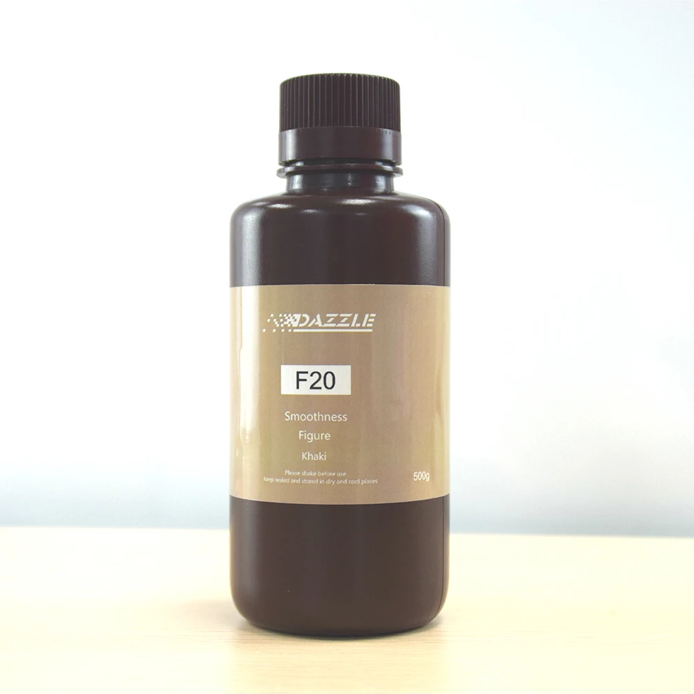 

DAZZLE 500G Smoothness Figure Dental 3D Printer Liquid Sla-Lcd Curing Resin UV 3D Suit For Sculpture Crafts Figure Statue Resin