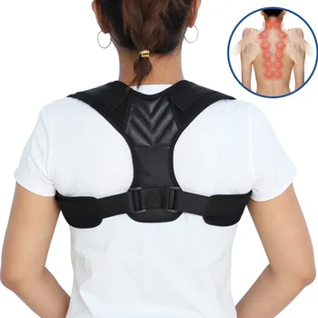 

Posture Corrector Back Support Back Brace Belt Adjustable Clavicle Spine Shoulder Lumbar Posture Correction Prevents Slouching