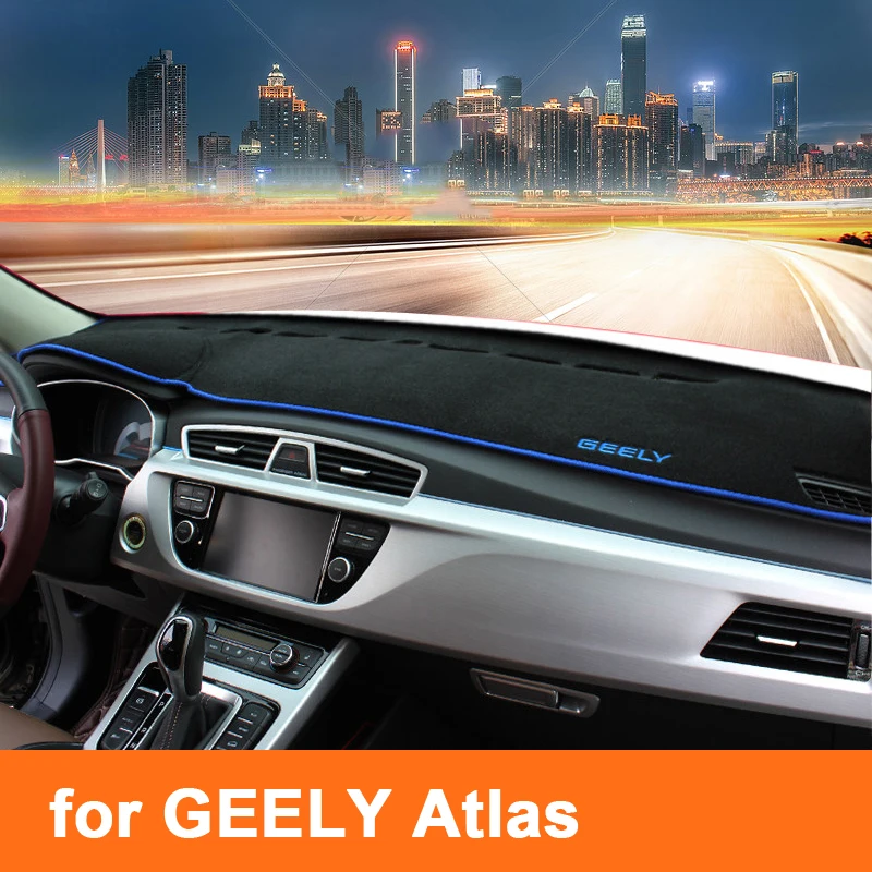 

For GEELY Atlas Boyue Emgrand NL-3 Proton X70 2016 2017 2018 Car Dashboard Cover Dash Mat Sun Shade Dash Board Pad Carpet LHD