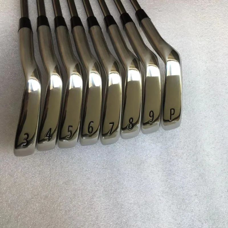 Palos de Golf CB-718 juego de hierro CB-718 hierro forjado palos de Golf 3-9P R/S eje de acero flexible con cubierta de cabeza