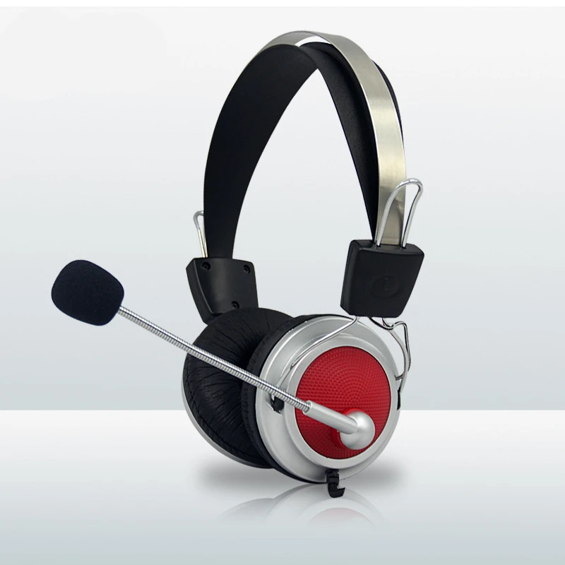 Computer Gaming Headset 3 5MM plug Stereo Bass Headphone With Microphone For PC Phone Computer Skype Gamer Office Earphone