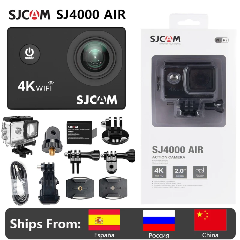 4K Action Camera SJCAM SJ4000 AIR Full HD Allwinner 4K 30FPS WIFI 2.0